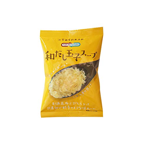 コスモス食品 フリーズドライ 化学調味料無添加 NATURE FUTURe 和だし玉子スープX15個