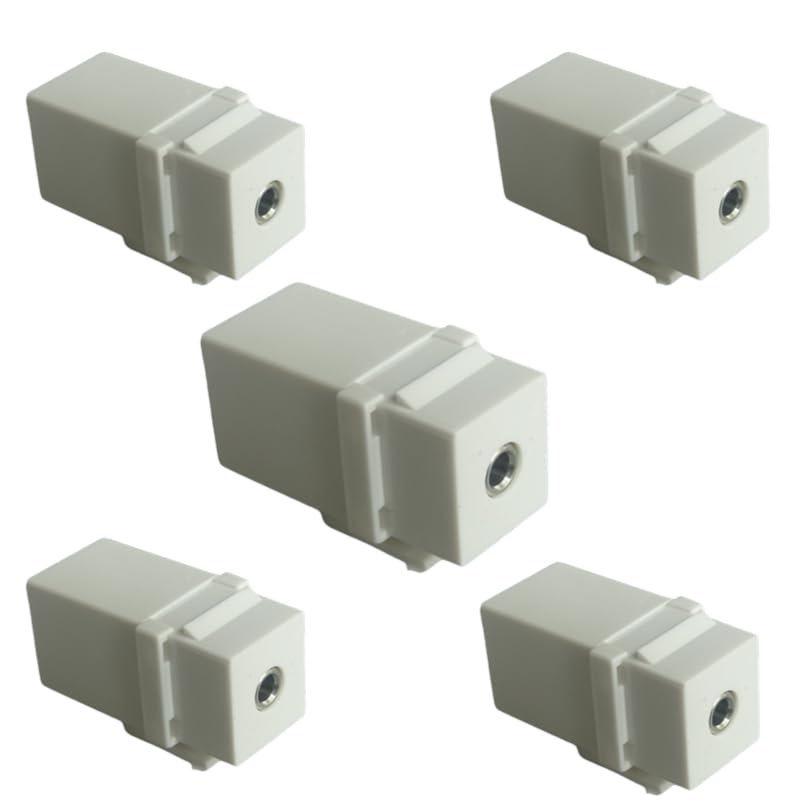 Módulo jack 3.5mm hembra a hembra con doble canal para transmisión de sonido sin pérdida