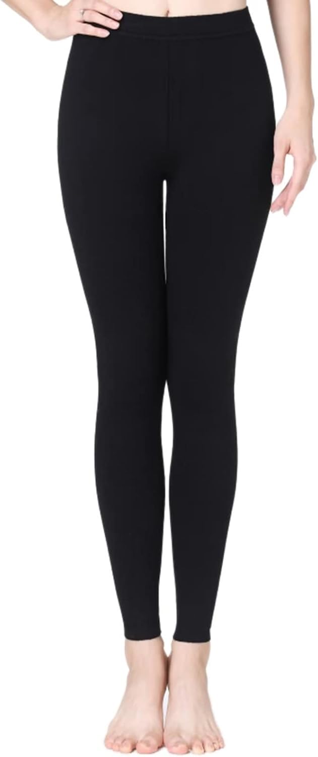 HNVAVQ 100% Cashmere Thermal Underpants Warm Baselayer Trousers Leggings Pants Mens Womens Thermal Underwear Bottoms