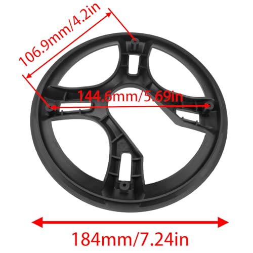 Dsjnf Capa de proteção de corrente de bicicleta de estrada de montanha capa de proteção de corrente