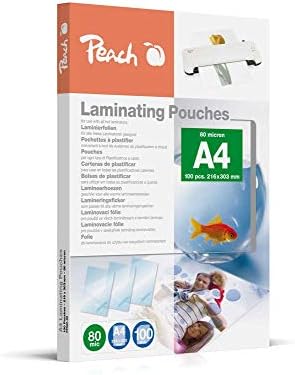 Peach PP580-02 Folia Do Laminowania, DIN A4, 100 Sztuk