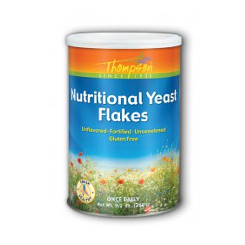 Thompson Nutritional Yeast, Coarse Powder, Natural (Jar) 1Lb #TOP20