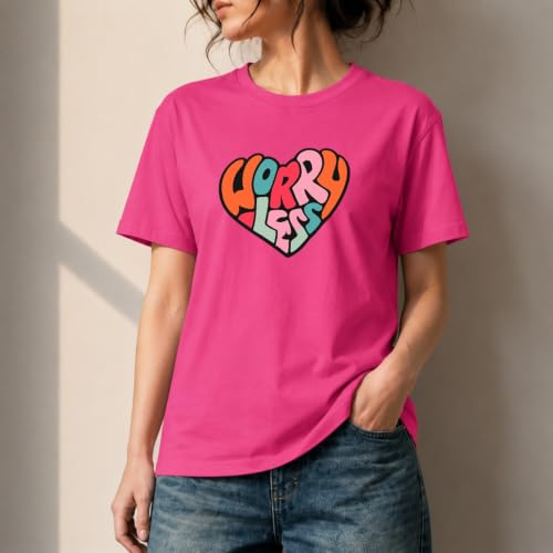 Image of Amazon Brand - INKAST Women Graphic Printed T-Shirt | Round Neck | Regular Fit | (Cotton Blend)