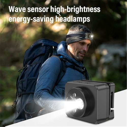 Cámara deportiva con luces LED de gran angular de 120° para exploración 4