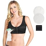 Bustier Réglable Tire Lait: équipé d'une boucle d'extension détachable pour assurer un ajustement parfait lorsque votre corps subit des changements post-partum naturels pendant l'allaitement et l'allaitement. En même temps, une bonne élasticité peut maintenir la forme du soutien-gorge et s'adapter à votre corps (S, M, L, XL, XXL sont disponibles)