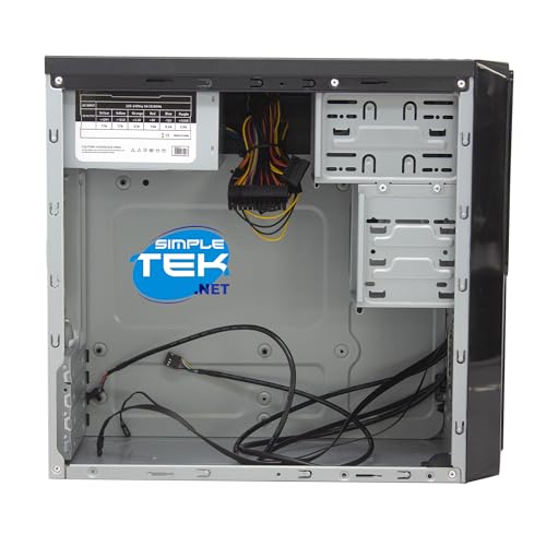 Boîtier PC Micro-ATX compact idéal pour optimiser l'espace de télétravail - 4