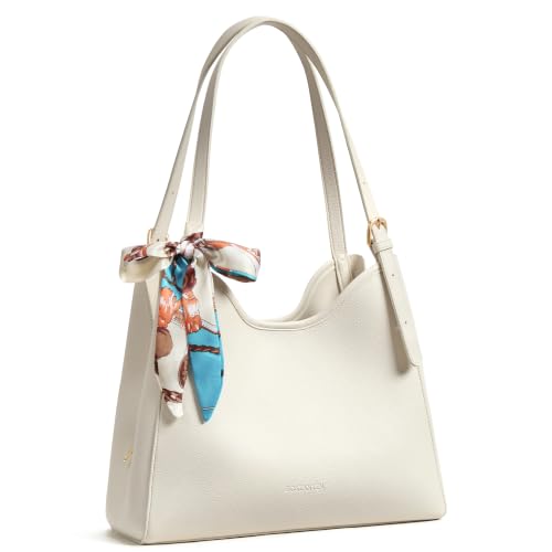Image of BOSTANTEN Shoulder Bag for Women, 3-Compartment Leather Purses and Handbags