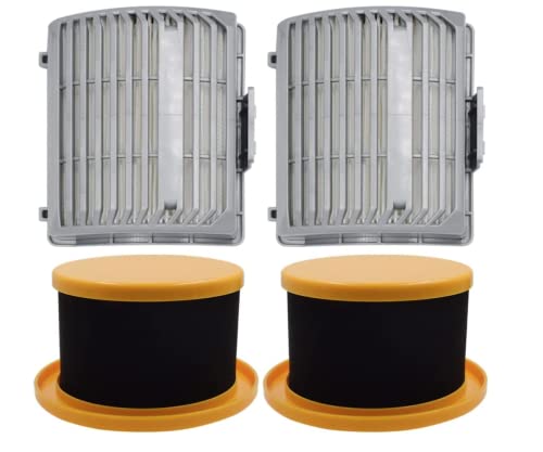 Fette Filter - Compatible with Hoover UH75250, UH75150, UH75110, UH75100, UH75160, UH75120, UH75210, UH75200, UH75260, UH75240, UH75140 Part: AH44200 & 440014853-2 Pre-Motor and 2 Exhaust Filters by Fette Filter - Used condition - US$19.99