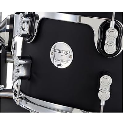 PDP Concept Maple Bop 3-piece Shell Pack - Satin Black