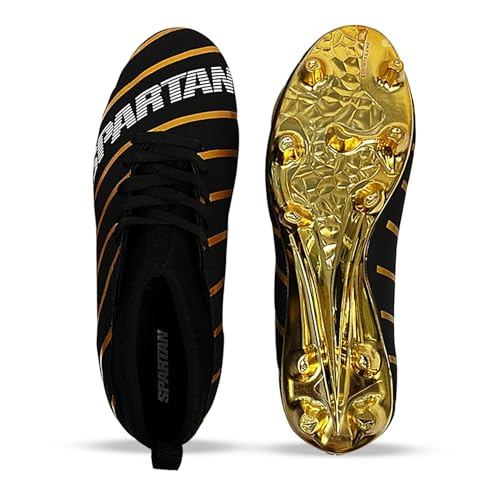 Image of SPARTAN Mens Football Gold Shoes Hiking Shoe