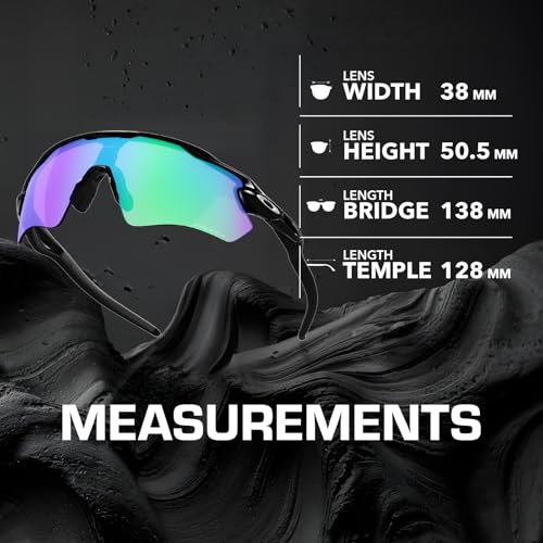 Image of Oakley RADAR EV PATH OO9208 Shield Sunglasses With Official Eyewear Kit | Men's & Women's Sunglasses