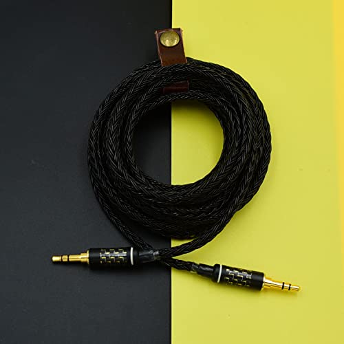 Cable auxiliar Jack 3.5mm macho a macho 1.65m miniatura 4