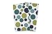 Ritz Royale Collection 100% Polyester Microfiber, Multi-Purpose, Polka Dot Print Kitchen Towel Set, 25" x 16", 2-Pack, Surf Blue