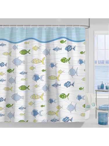 Rideau de douche imperméable et anti-éclaboussures 182x274cm - 5