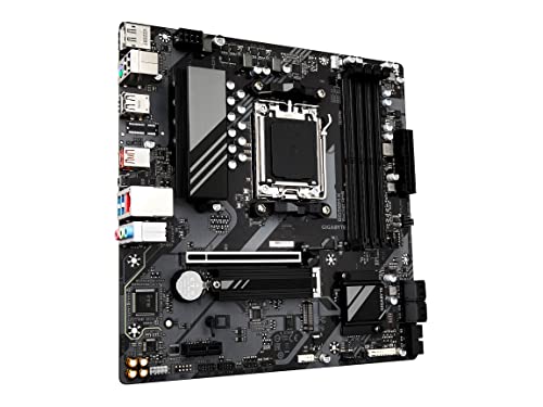 Image of GIGABYTE B650M K AMD AM5 mATX Motherboard, Support Ryzen 9000 /8000 /7000 Series, DDR5, 8+2+1 Power Phase, 2X M.2, PCIe 4.0, USB-C 3.2 Gen 2, 2.5 GbE, EZ-Latch, Q-Flash, RGB Fusion