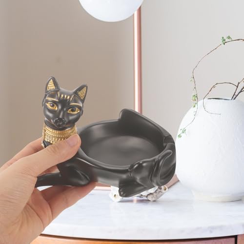Support décoratif chat pour embellir la table basse du salon moderne - 7