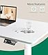 MAIDeSITe Tischplatte 160x80 cm Schreibtischplatte 25 mm stark - DIY Stabile Bürotischplatte – Perfekt für höhenverstellbare Schreibtische