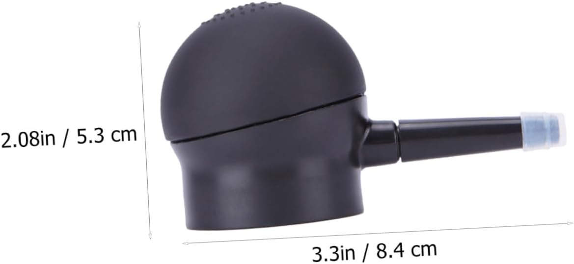 Hair Fiber Spray Applicator 3-Pack Precise Spray Nozzle for Hair Building Fibers Easy Screw-on Pump for Uniform Application on Thinning Areas 3.30X6.25X2.08 Inch