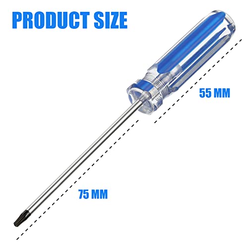 Chave Torx T8 Com Furo Para Abrir Consertar Fazer Manutenção Console Video Game Ps3 Ps4 Controle X36