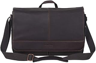Kenneth Cole Reaction Come Bag Soon - Colombian Leather Laptop & iPad Messenger