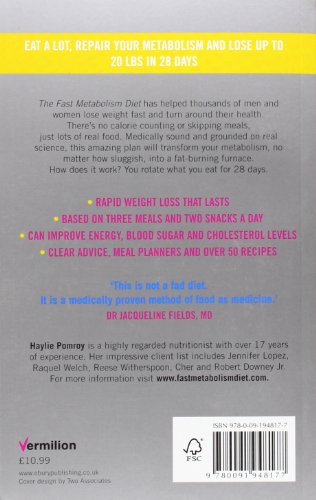 The Fast Metabolism Diet: Lose Up to 20 Pounds in 28 Days: Eat More Food & Lose More Weight image 4