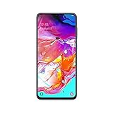 Samsung Galaxy A70 SM-A705F/DS Dual-SIM (128GB ROM, 6GB RAM, 6.7-Inch, GSM Only, No CDMA) Factory Unlocked 4G/LTE Smartphone - International Version (Black)