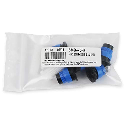 Toro 53466 5-Pack, 570 Series Mpr+ 10' Half Nozzle, Blue #TOP1