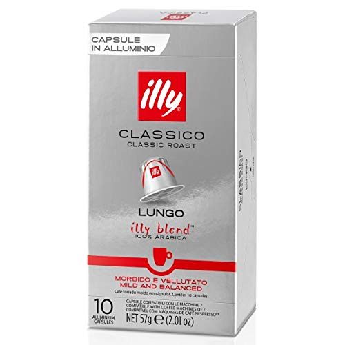 80 x ILLY - OriginalLine Compatible ALUMINIUM Capsules - LUNGO