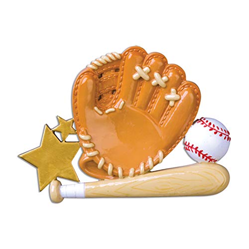 Personalized Baseball Ornament 2022 - Sports Ornaments For Christmas Tree, World Series Ornament, Coach Ornament, Gifts For Baseball Players - Baseball Glove - Free Customization #TOP6