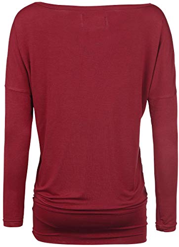 Maglia Maniche Lunghe Di Red By Emp - Fast And Loose - S A 5XL - Donna - Rosso - 3