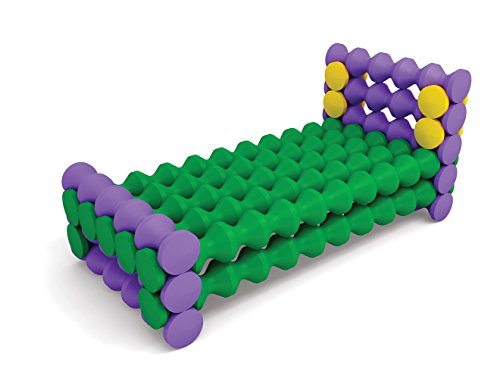 Popular Playthings Jumbo Playstix Set Construction Toy Building Blocks 80 Piece Kit, Multicolor (90020) #TOP1