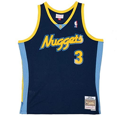 Allen Iverson Men's Blue Jersey