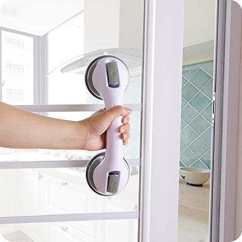 2V BROTHERS Helping Handle Handrail Non Slip Bathroom Accessories Suction Innovations Bathroom Safety Hand Grip Helping Handrail Handle Plastic (Multicolored) 1