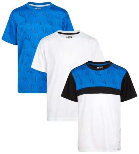 RBX Boys' Three-Pack Performance Athletic T-Shirts #TOP22