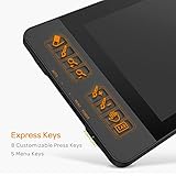 GAOMON PD1161 11.6 Inches Tilt Support Drawing Pen Display with 8192 Levels Pressure Sensitive Battery Free Pen AP50 and 8 Shortcut Keys - Image 6