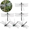 6pcs Clips de Libélulas Artificiales, Accesorios para Repeler Insectos miniatura 2