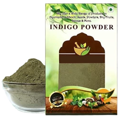 Pack of 1 Pure Indigo Leaves Powder - 7.05Ounce / 200gram