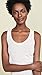 SKIN Women's Racer Back Tank, White, S