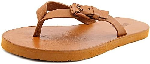MICHAEL Michael Kors Jocelyn Thong Luggage Vachetta Women's Sandals (5)