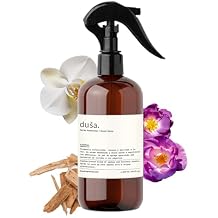 Dusa Santal Room Spray - 16.9 fl oz - Ultimate Home Fragrance, Bed Room Essentials & Soothing Fabric - Natural Air Freshener & Linen Mist for Home - Eco-Friendly Odor Eliminator w/Aromatherapy