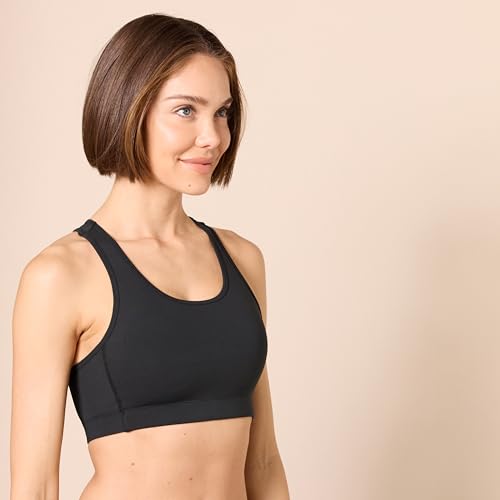 Amazon Essentials Women's Sports Bra with Medium Support, Active Sculpt, Racerback2