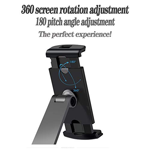 Suporte de celular Otinlai para tablet com suporte de liga de alumínio ajustável dobrável duplo com