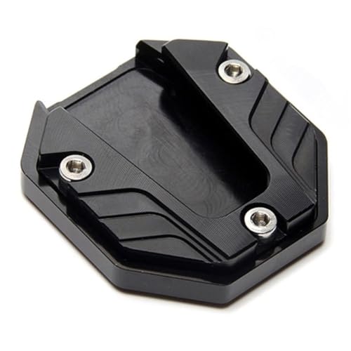 Béquille latérale stable pour moto contre le basculement sur sol meuble
