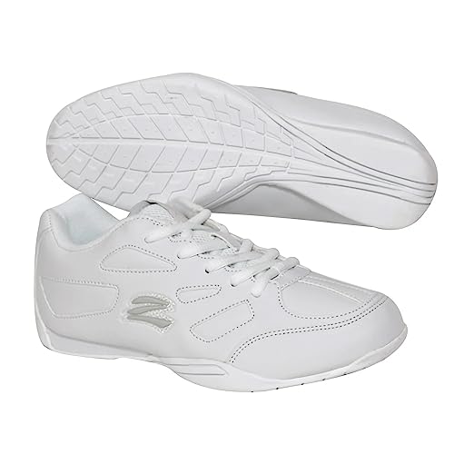 Zephz Women's Zenith White Cheerleading Shoe 4.5 #TOP1
