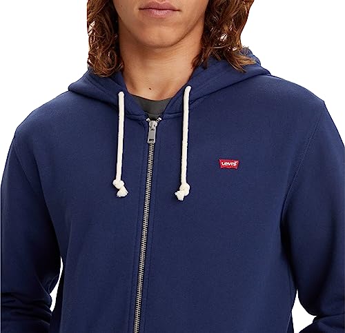 Levi's Para Hombre. 34584-0011 Sudadera New Original Zip Marino (L), Casual, AlgodóN - 6