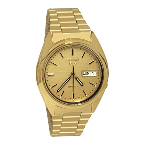 Seiko Reloj 5 Snxl72k1 Hombre Dorado, Pulsera, Pulsera, Pulsera