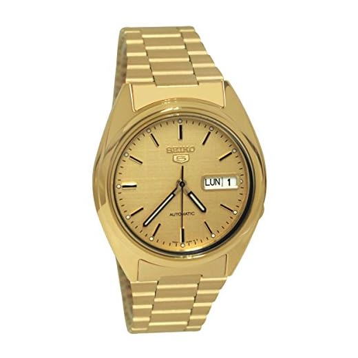 Seiko Reloj 5 Snxl72k1 Hombre Dorado, Pulsera, Pulsera, Pulsera