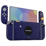 eXtremeRate Carcasa de Repuesto para Nintendo Switch 2, Kit Completo Personalizado con Placa Trasera & Carcasa de Joycon & Botones, Accesorios para Switch 2 - Versión Deluxe (Clásico SwitchCube)