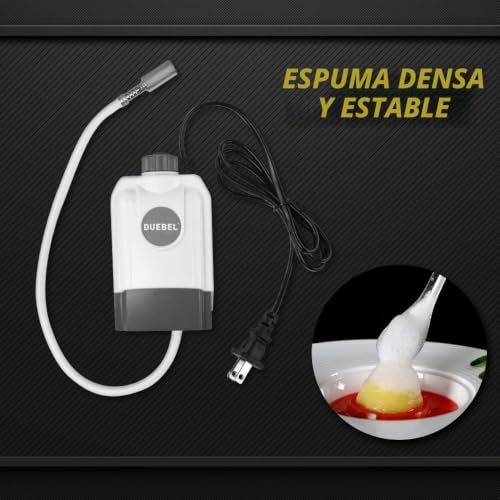 Miniatura 3 de Duebel Generador De Espumas Para Cocina Molecular, Kit De Espumación Profesional Para Chefs, Accesorio Creativo De Alta Cocina