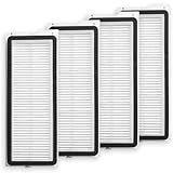 Picture of （4Sets）Replacement Washable HEPA Filter Compatible With Roborock QRevo S, QRevo Pro, QRevo Plus, Qrevo MaxV, Qrevo Curv Qrevo Edge, S5A Robot Vacuum Cleaners, High Efficiency Filter Accessories Kit
